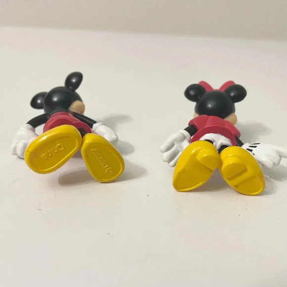 Lot  of 6 Disney PVC Figures Mickey Mouse Minnie Donald Daisy Goofy Louie - Picture 4 of 10